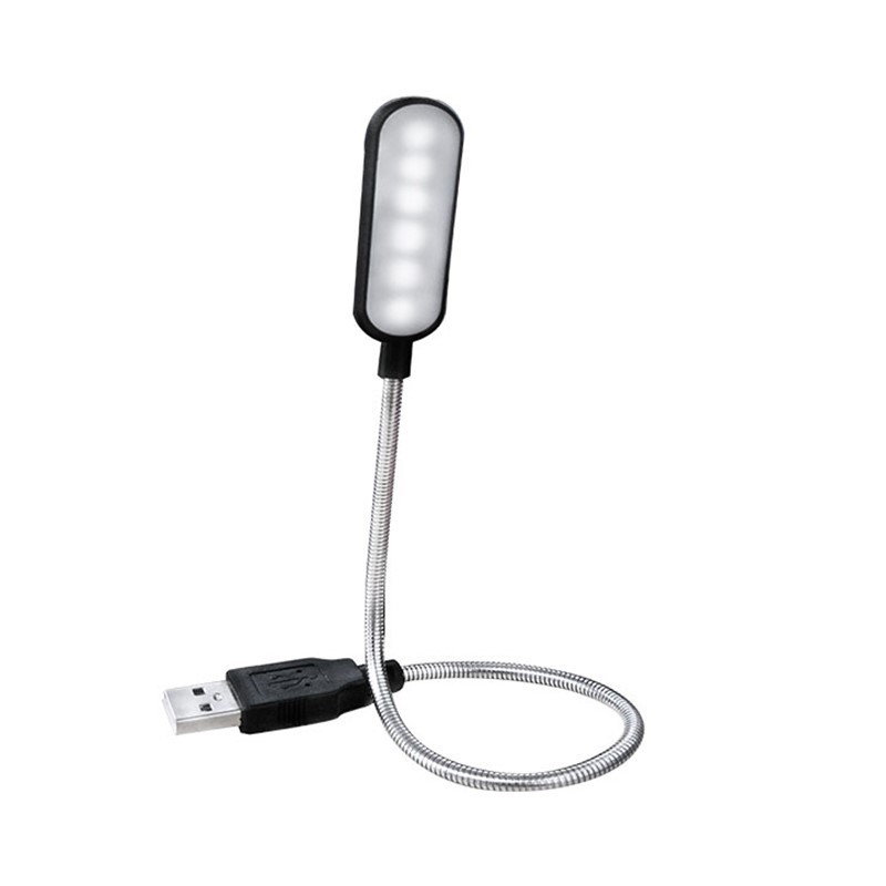 Desk Setup Ideas - Mini 4 LED Lampka do czytania