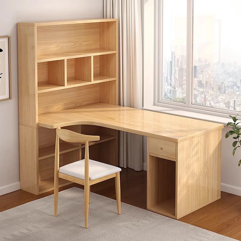 L Shaped Desk Setup - Biurko komputerowe w kształcie litery L,