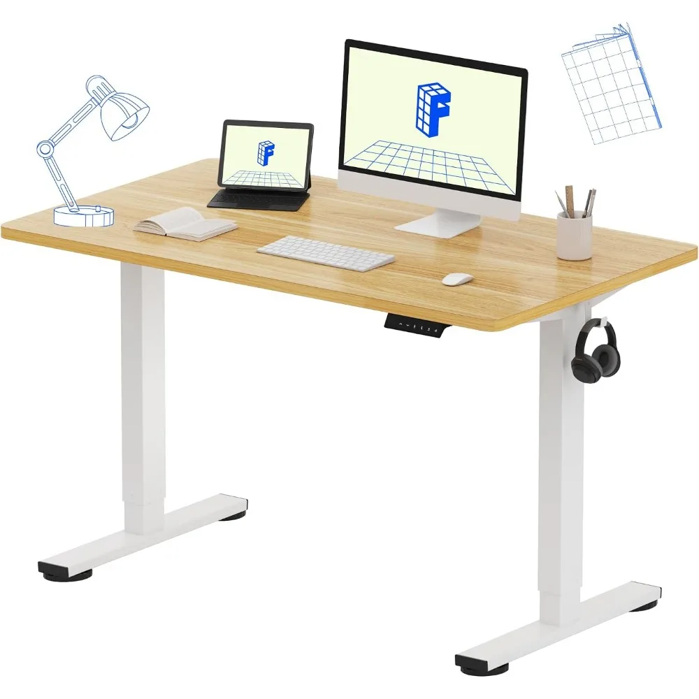 Desk Setup One Monitor - Jednoczęściowy stół do pracy na stojąco