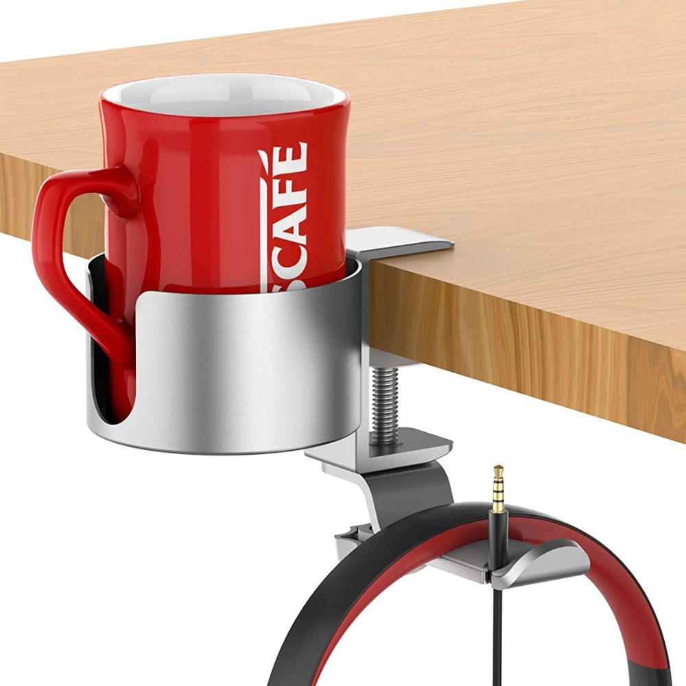 Desk Setup For Office - 360 ° Obrotowy uchwyt na słuchawki