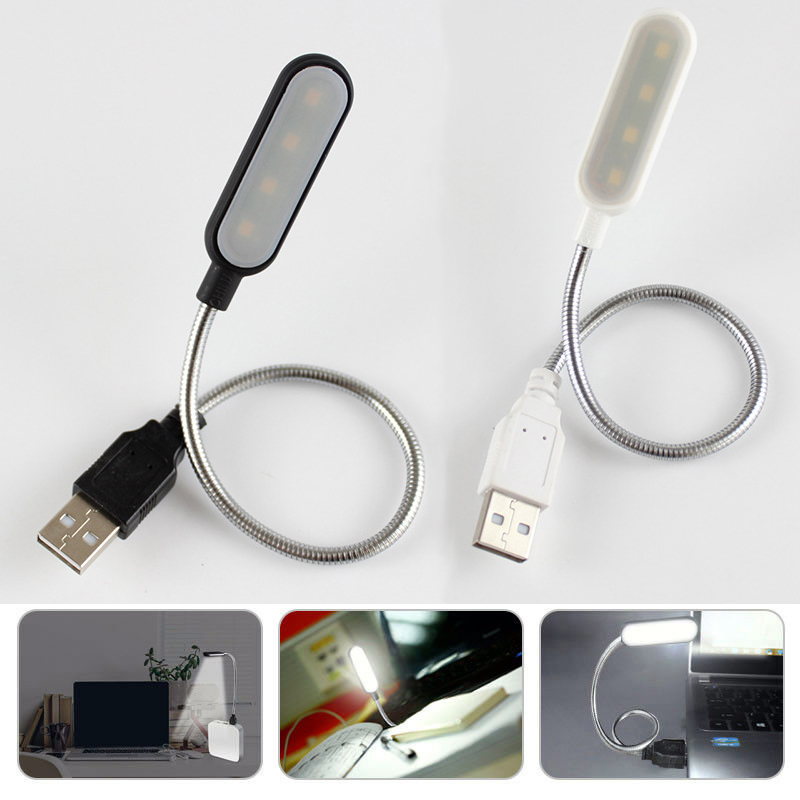 Mini 4 LED Lampka do czytania  – Desk Setup Ideas recenzja i cena