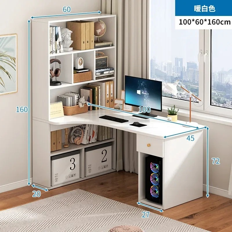 Biurko komputerowe w kształcie – L Shaped Desk Setup recenzja i cena