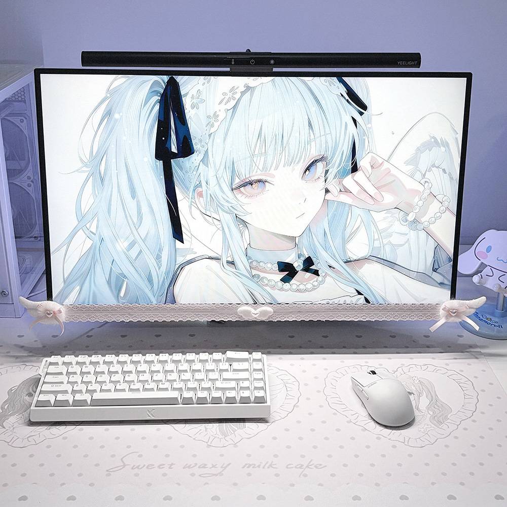 Nowa Dekoracja Ekranu Biała Ko – Desk Setup For Office recenzja i cena