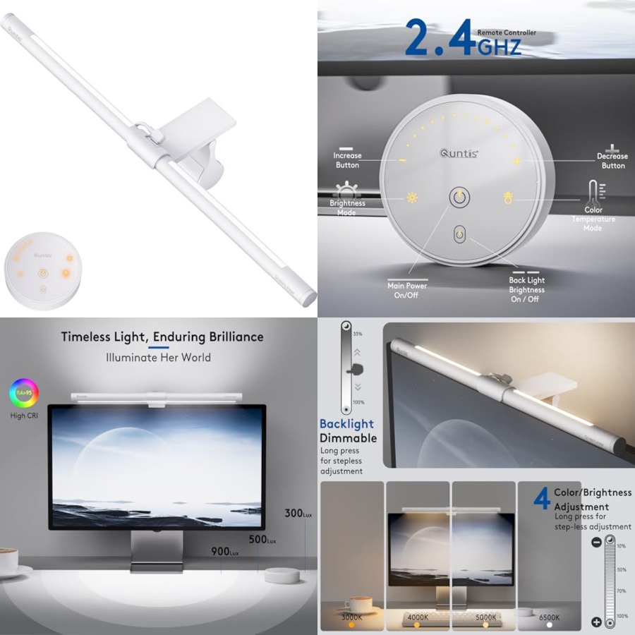 Listwa świetlna z pilotem, chr – Desk Setup For Office recenzja i cena