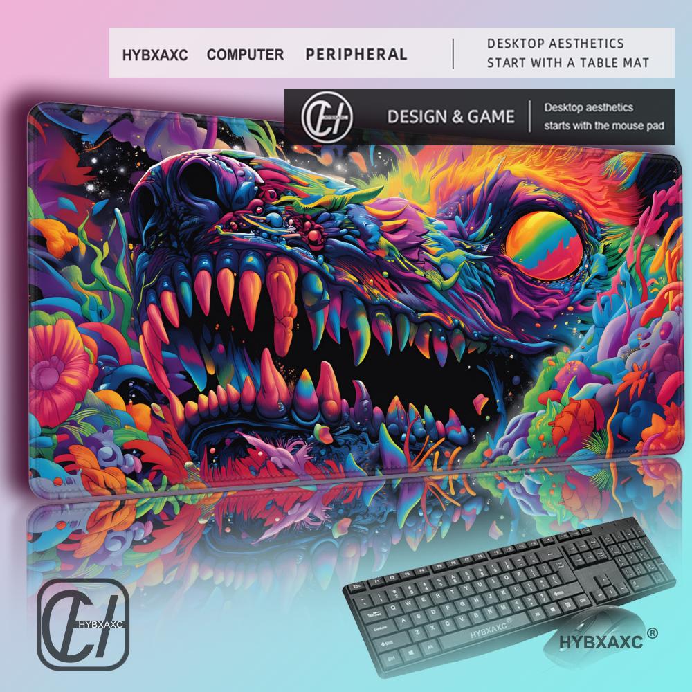 HYBXAXC Psychodeliczna Mata na – Desk Setup Art recenzja i cena