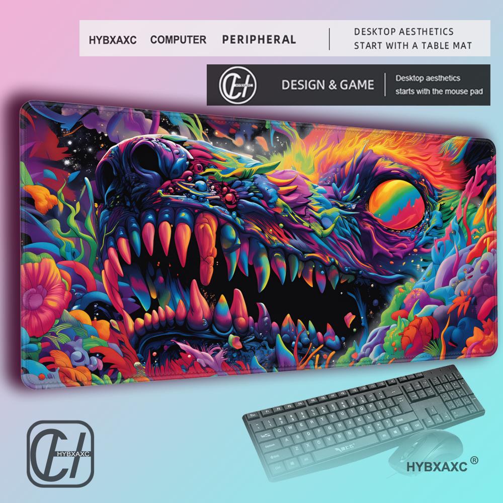 HYBXAXC Psychodeliczna Mata na – Desk Setup Art recenzja i cena