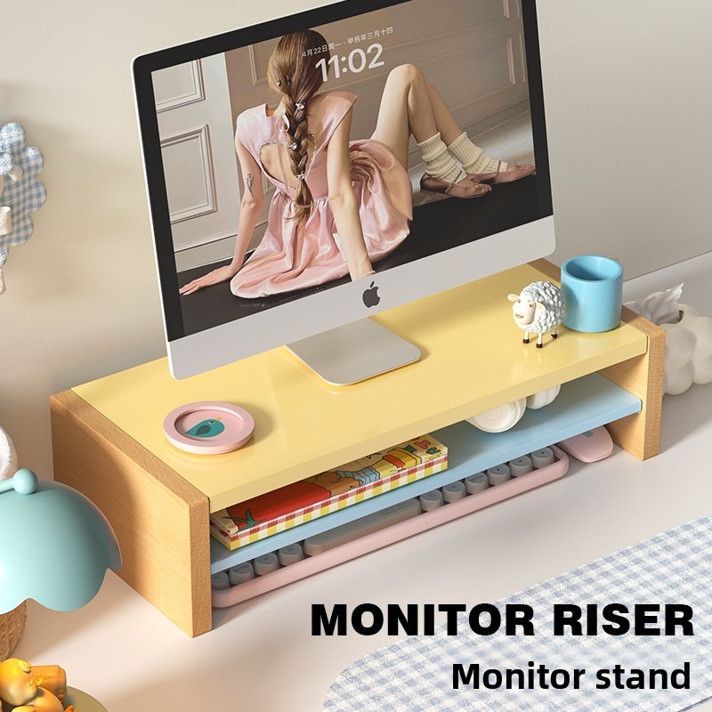 Drewniany podwyższacz do monit – Desk Setup Workspace recenzja i cena