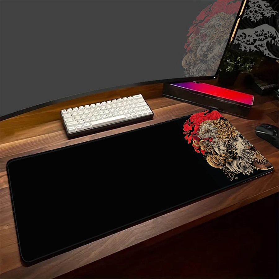 Czarna podkładka pod mysz na b – Desk Setup Art recenzja i cena