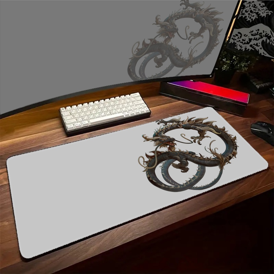 Czarna podkładka pod mysz na b – Desk Setup Art recenzja i cena