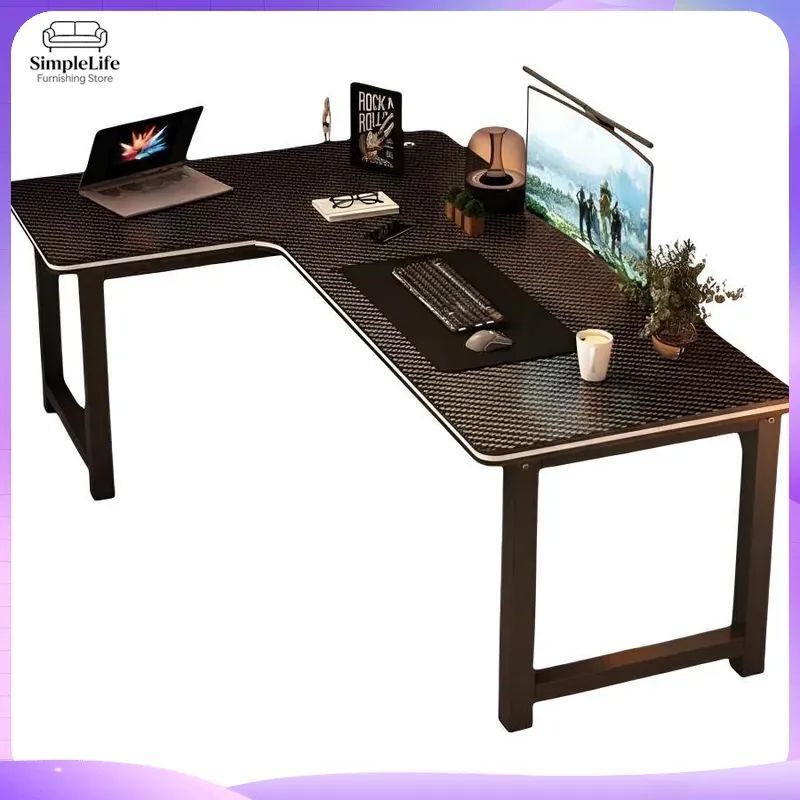 Narożne biurko gamingowe z pół – Desk Setup For Office recenzja i cena