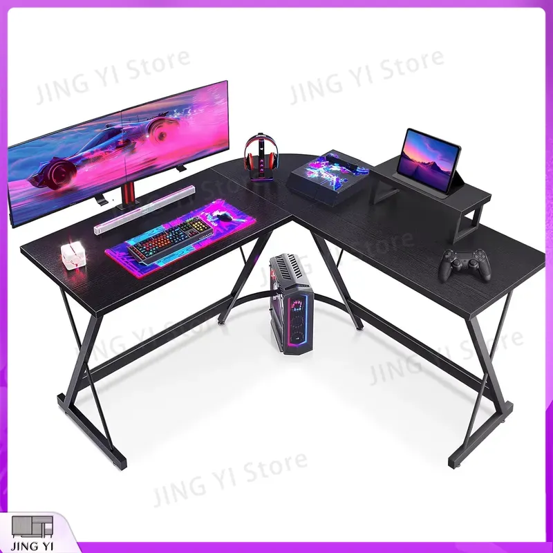 Biurko gamingowe w kształcie l – L Shaped Desk Setup recenzja i cena