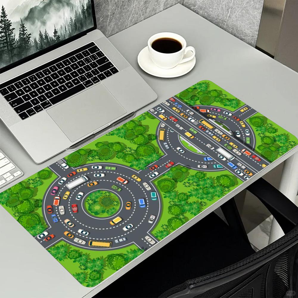 Wzór Mapy Miejskiego Ruchu Dro – Desk Setup Workspace recenzja i cena