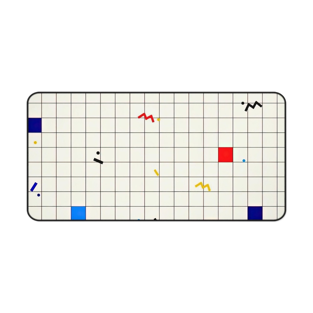 Retro Geometryczna Podkładka n – Desk Setup Art recenzja i cena