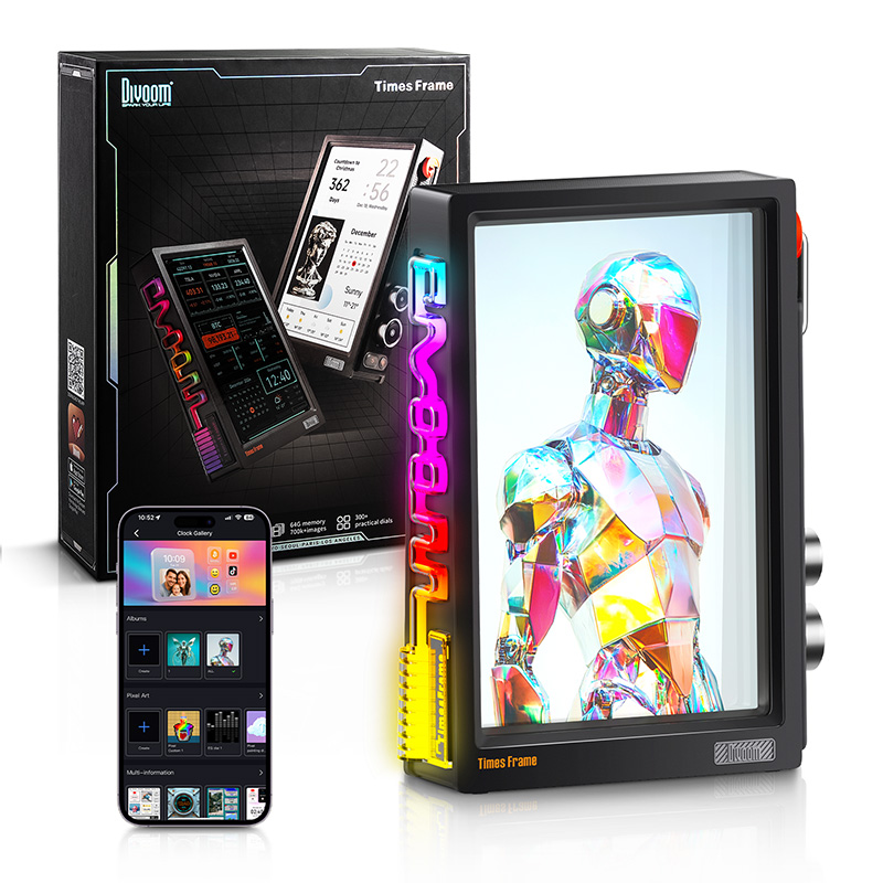Inteligentny ekran HD Divoom T – Desk Setup Diy recenzja i cena