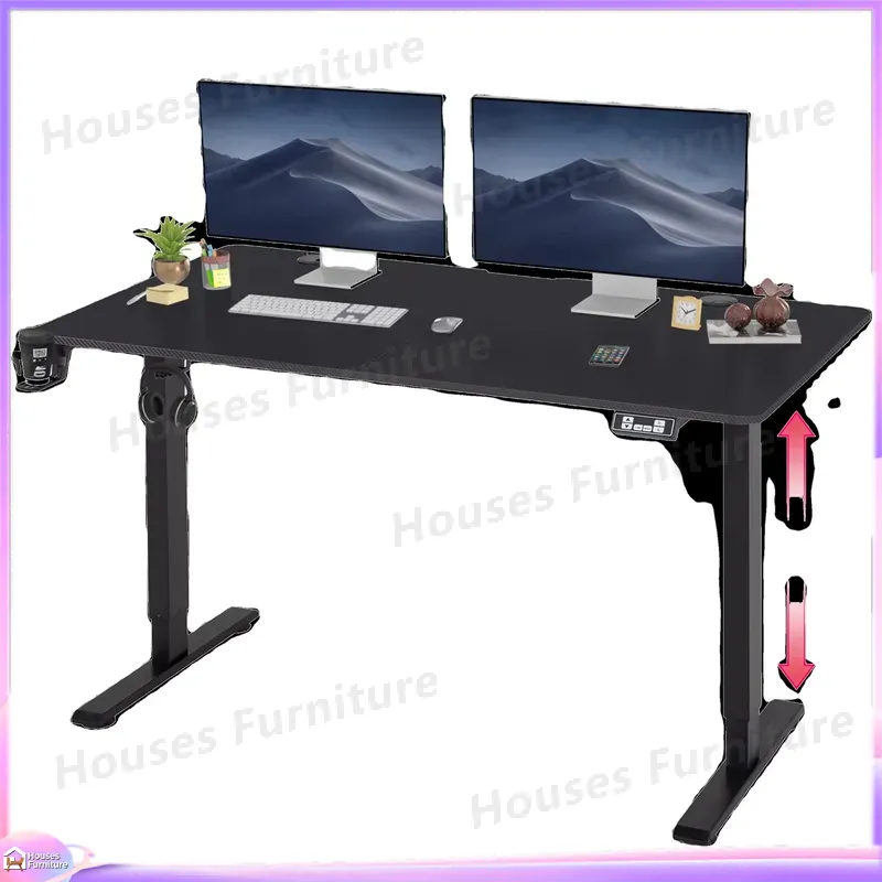 Duże biurko gamingowe z oświet – L Shaped Desk Setup recenzja i cena