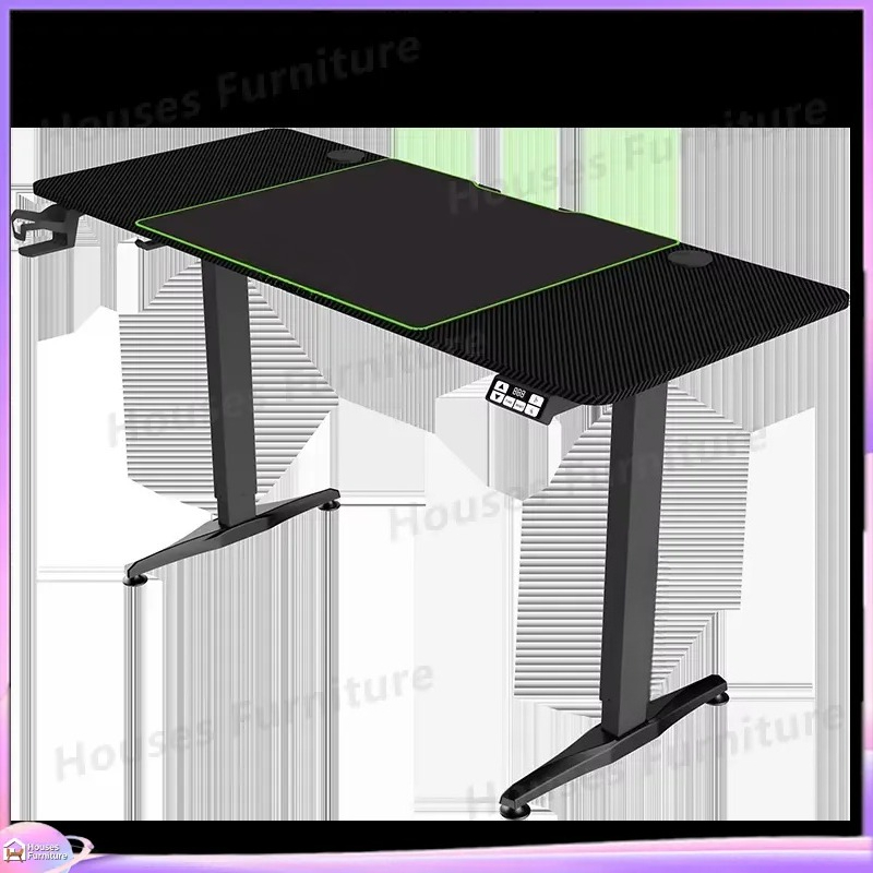 Duże biurko gamingowe z oświet – L Shaped Desk Setup recenzja i cena