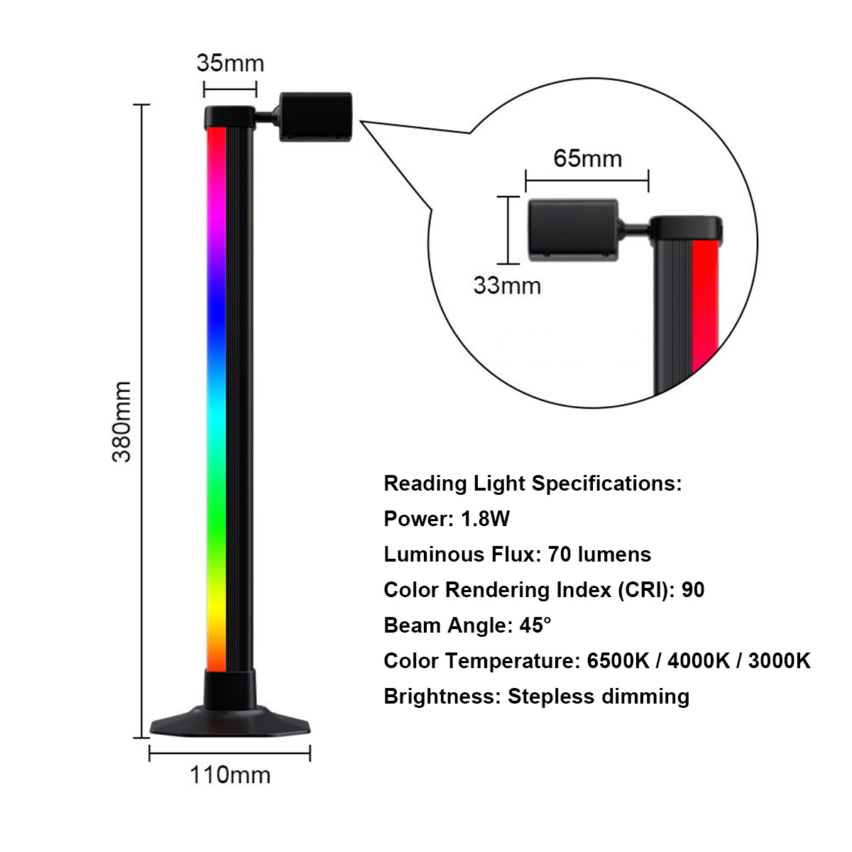 Inteligentna listwa świetlna L – Desk Setup Art recenzja i cena