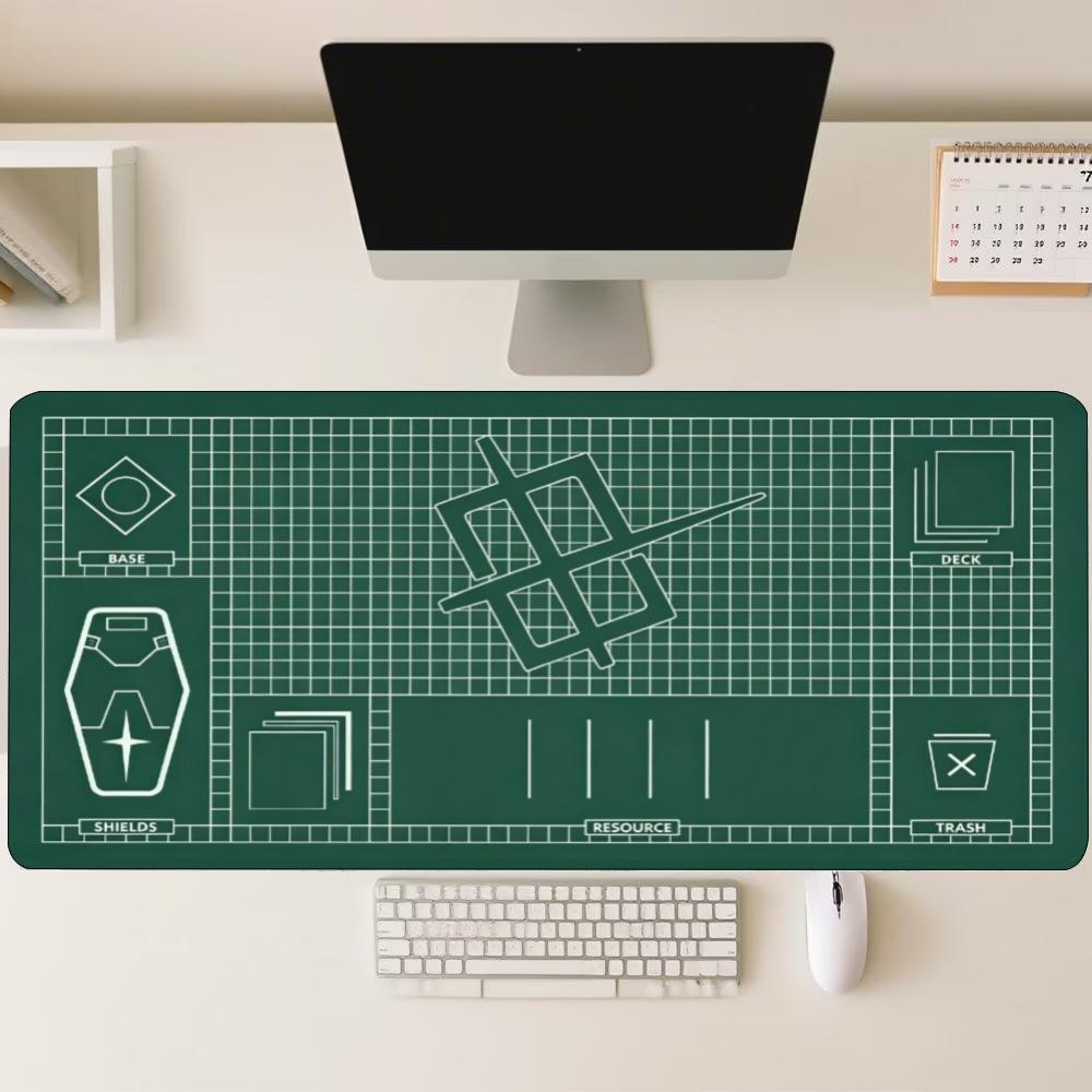 Mata do cięcia z wzorem siatki – Desk Setup Workspace recenzja i cena